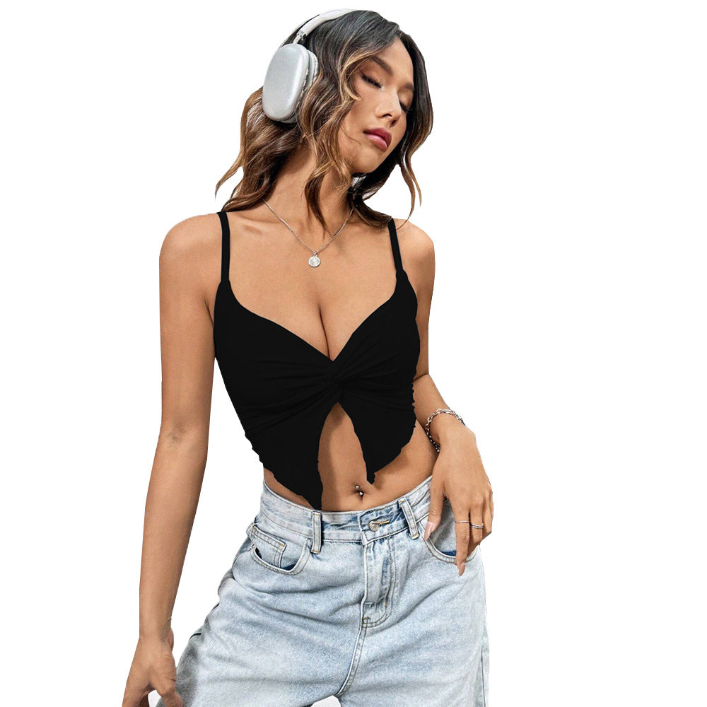 Variant image for Dam Slim Fit Topp Rynkade Detaljer Polyester-1