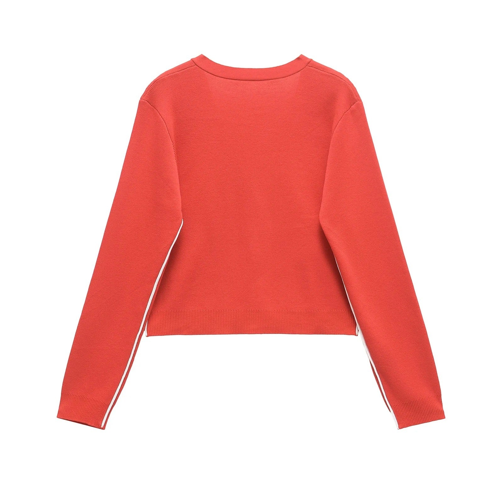 Kvinnors Cardigan Djup V-ringning Mjuk Andningsbar Tyg-2