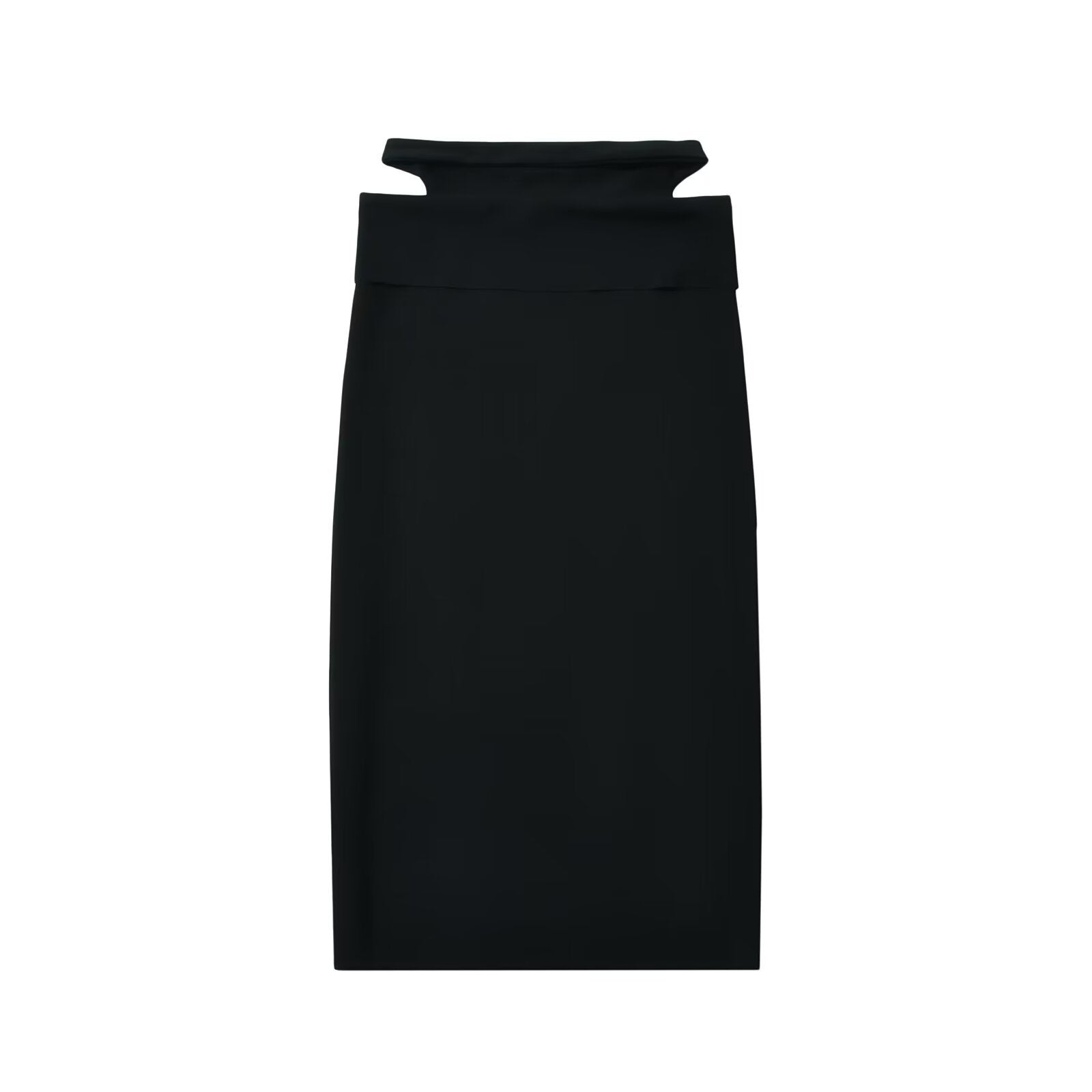 Dam Slim Fit Top Halbrock Polyester Ärmloös Mode Set-6