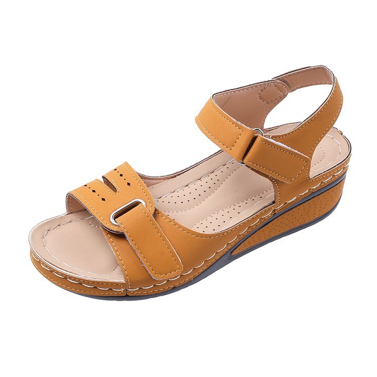 Anatomische Kilsandalen für Frauen mit Justierbaren Riemen und Ergonomischer Fußbett – Synthetik, Komfortabel und Stilvoll 1