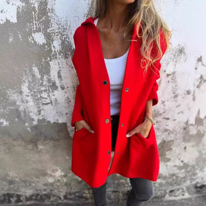 Damjacka Hooded Medium Fit Polyester Casual-2