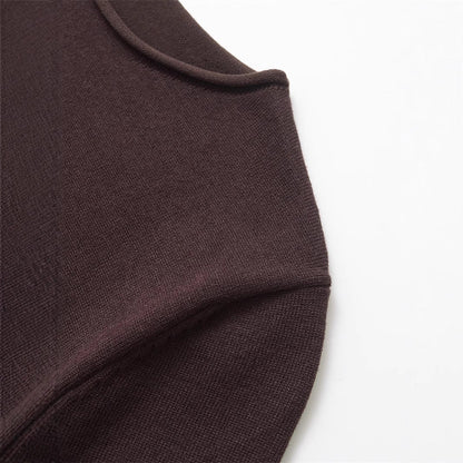 Topp för Dam Löst Rund Hals Polyester-3