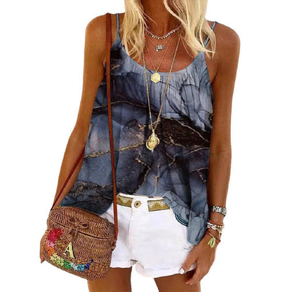 Dam T-shirt Löst Snitt 100% Bomull Sommartröja-6