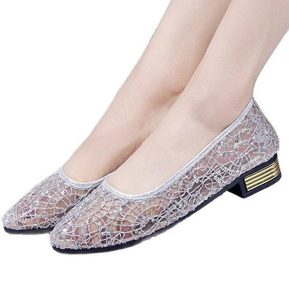 Kvinnors Ballerinaskor Modern Design Filigran Toppmaterial 6