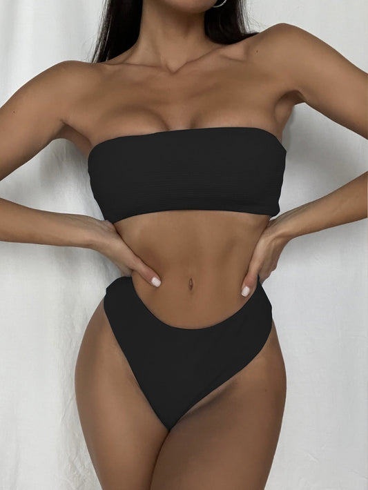 Baddräkt Dam Bandeau Modern Elastiskt Tyg 1
