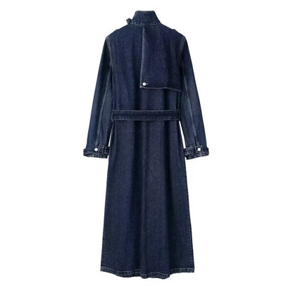 Damjacka Lång Ståkrage Polyester med Långa Ärmar-2