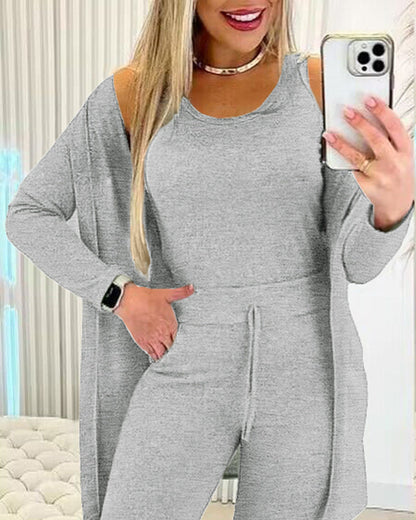 Variant image for Dam Casual Set Långa Ärmar Polyester-6