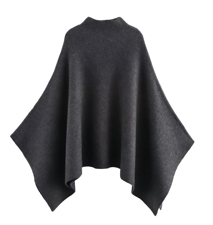 Variant image for Dam Poncho Ull Elegant Design Mysig och Mångsidig-1