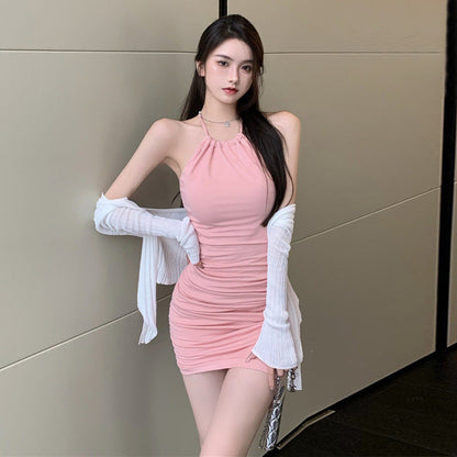 Variant image for Dam Bodycon Klänning Stropplös Stretchigt Tyg-7