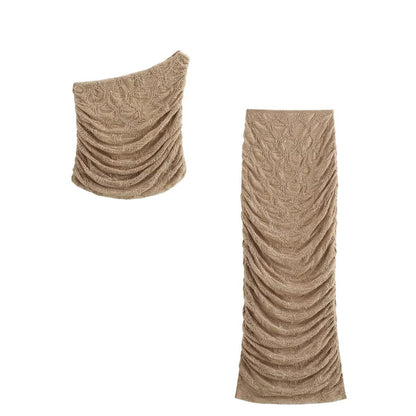 Variant image for Dam Festtopp Asymmetrisk Ärmlös Polyester-7