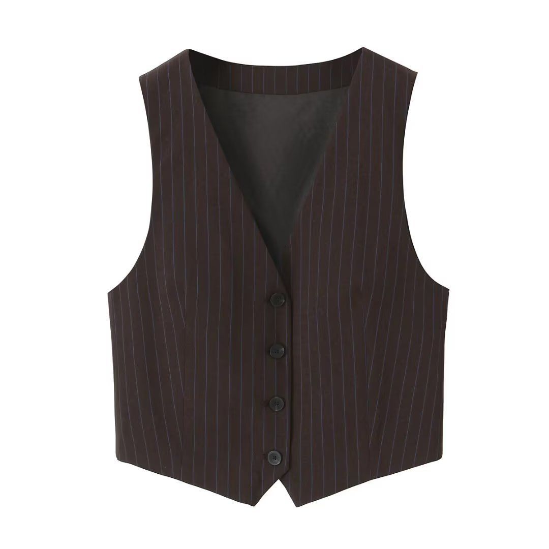 Variant image for Herr Slim-Fit Byxor med Knappar och Patchwork i 100% Bomull-9