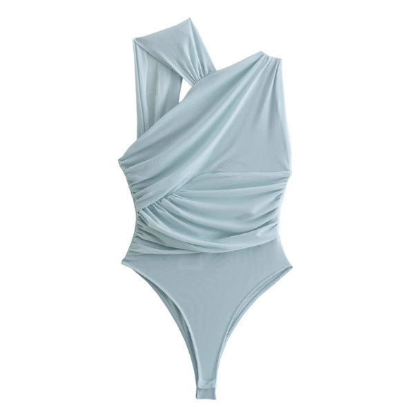 Kvinnors Badbärare Wrap-Design Mjuk Stretch 5