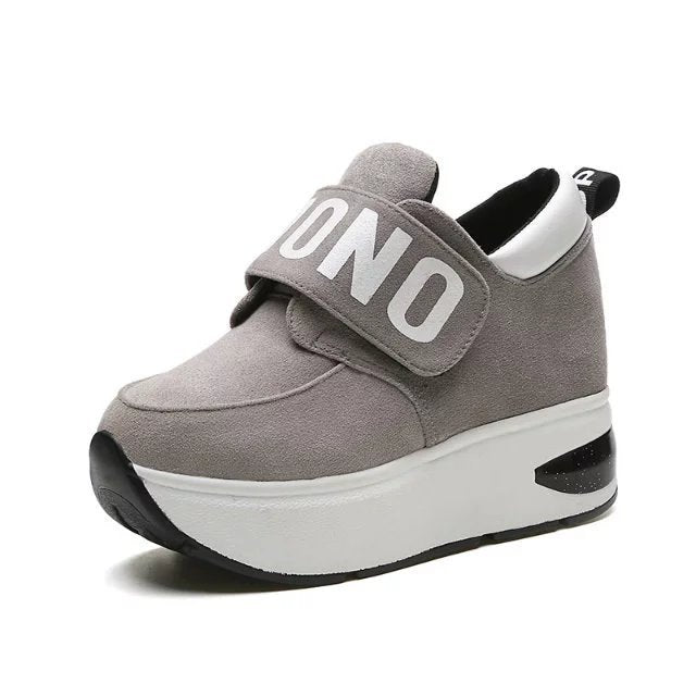 Variant image for Kvinnors Sneakers Kardborrfäste Modern Platå Högkvalitativt Material-1