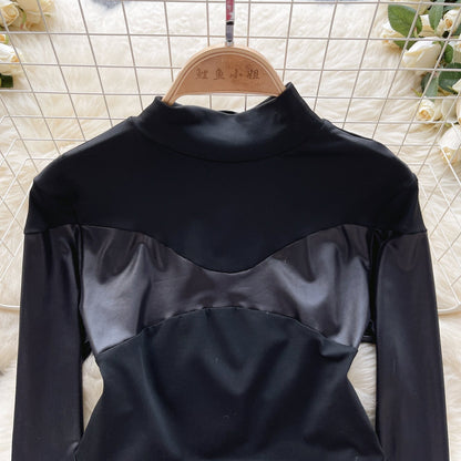 Herr Bodysuit Elastisk Polyester Spandex-3