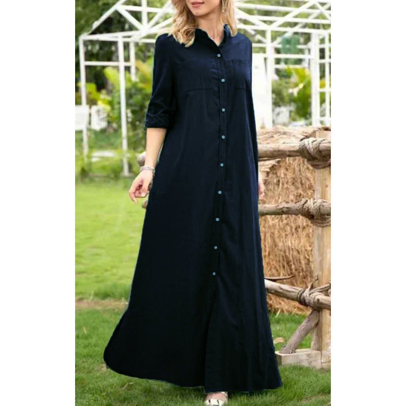 Variant image for Fina Dam Klänningar A-Line Långärmad Polyester-11