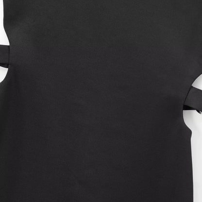 Kvinnors Klänning med Justerbara Remmar och Utskärningar – Elastiskt Tyg för Komfort och Stil 3