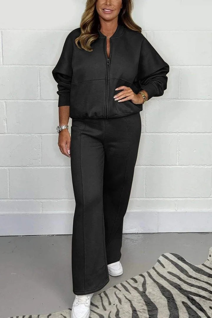 Variant image for Herr Sweatshirt Set Långärmad Polyester för Träning och Avslappnad Stil-9