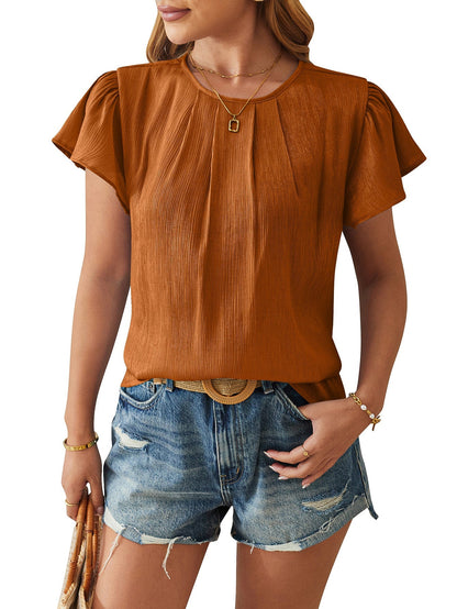 Variant image for Dam Festtopp Blommig Satin Löst Sittande-6