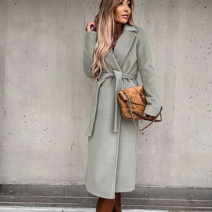 Dam V-ringad Topp Löst Passform Polyester-4