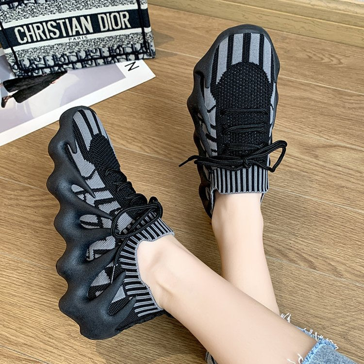 Variant image for Kvinnor Sneakers Sportiga Andningsbart Mesh Material-3