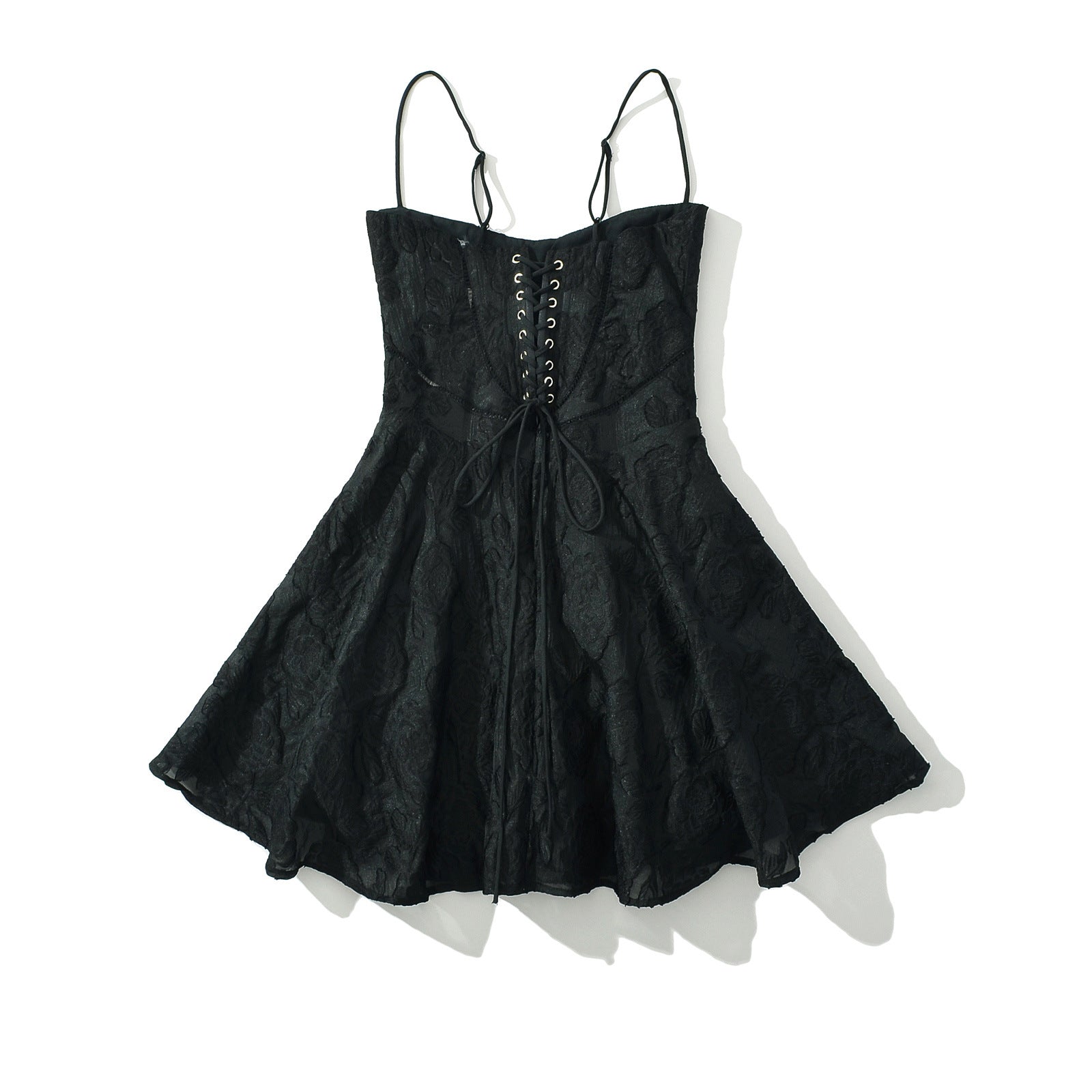 Kvinnors Klänning Spaghetti Band Blommig Andningsbart Tyg 3