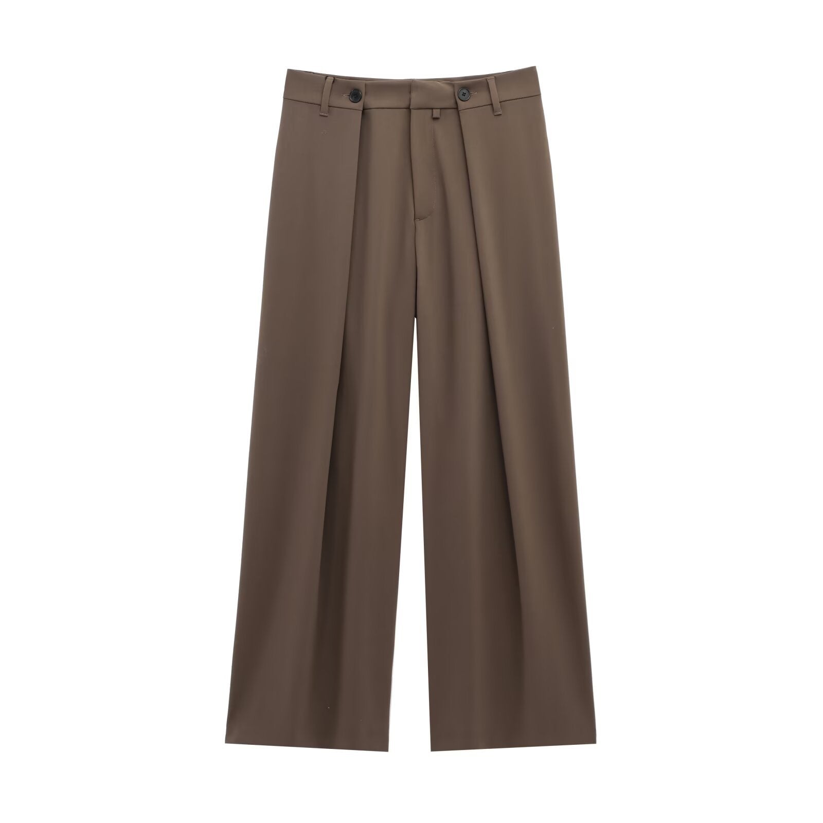 Dam Byxdress Mönstrad med Bälte i Högkvalitativt Tyg-3