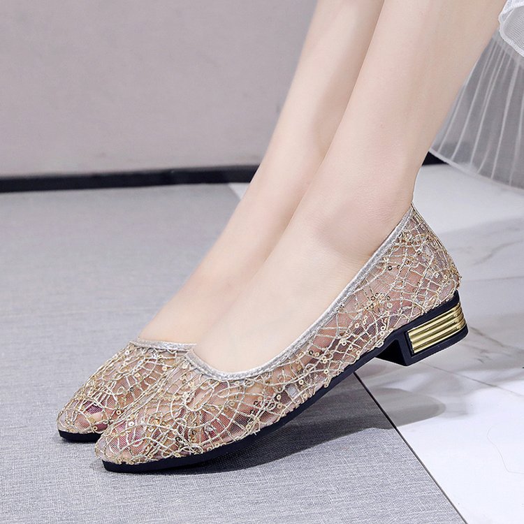 Kvinnors Ballerinaskor Modern Design Filigran Toppmaterial 7