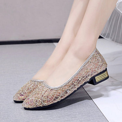 Kvinnors Ballerinaskor Modern Design Filigran Toppmaterial 7