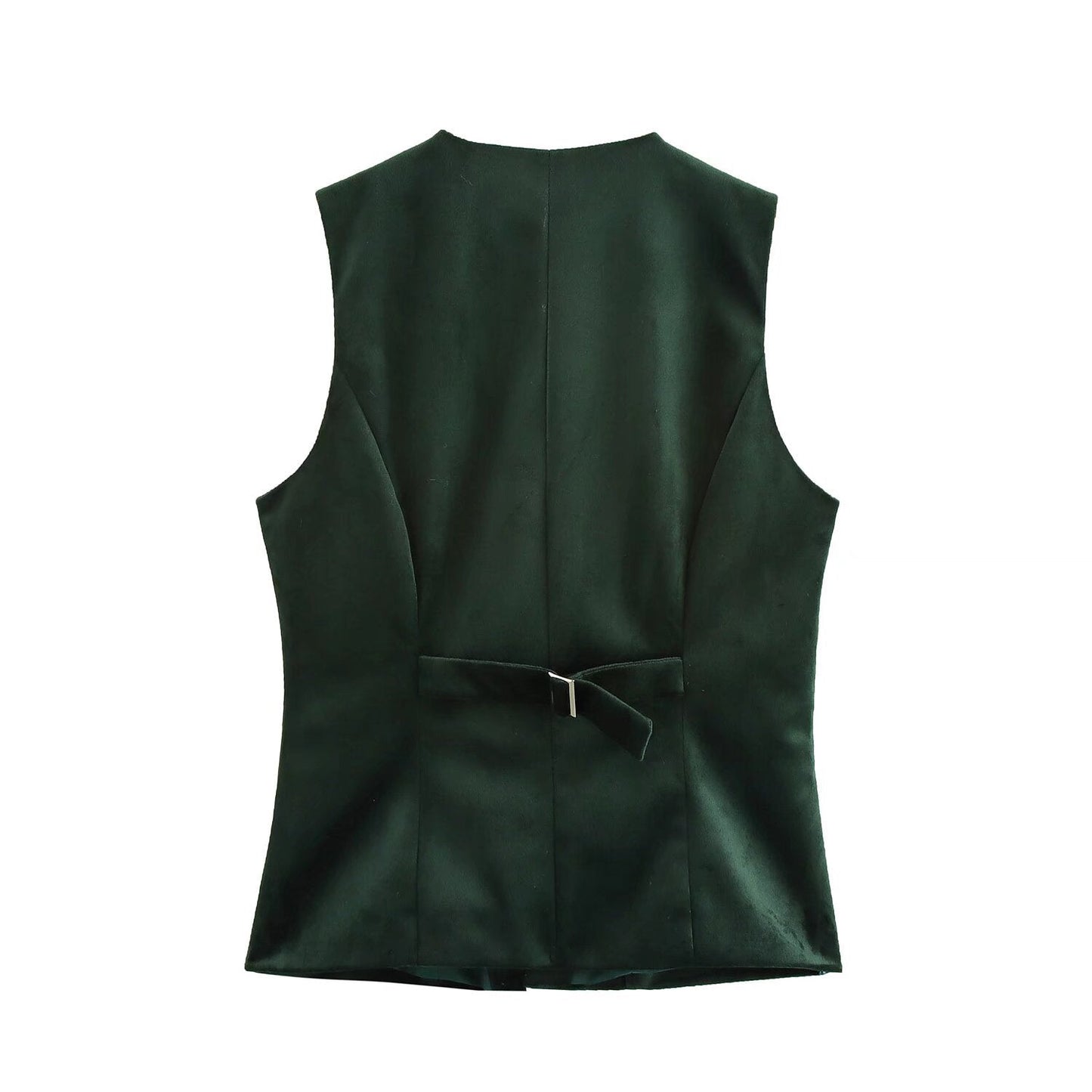 Festtoppar Dam Ärm Lös V-Ringning Polyester-2