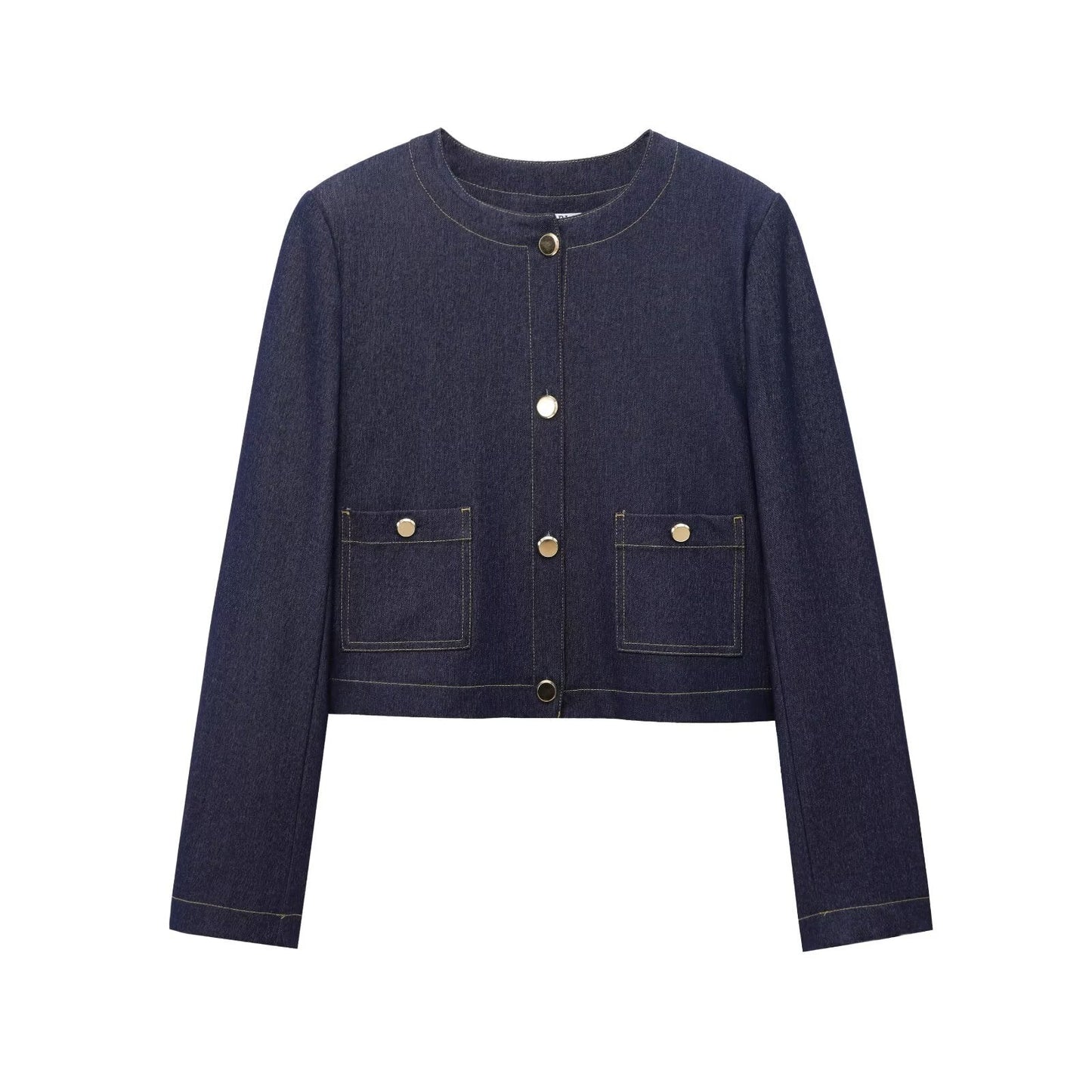 Variant image for Dam Kortärmad Jacka och Bredklippta Byxor Set Polyester Sommarkläder-1