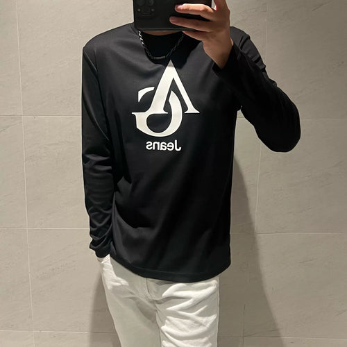 Dam Skjorta Långärmad Rund Nacke 100% Bomull-1