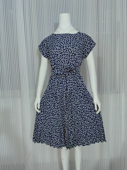 Variant image for Fina Dam Klänningar Blommig Midi Veckad Polyester-9