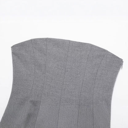 Dam Bandeau Topp Mjuk Bomull Regelbunden Passform 4