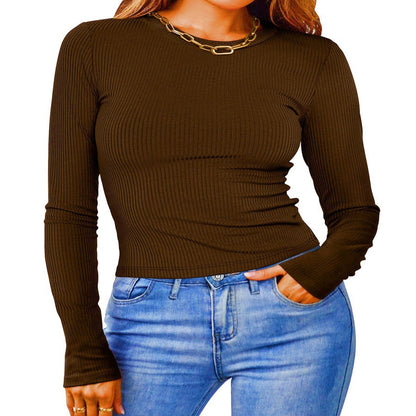 Dam Kort Topp Slim Fit Spandex-2