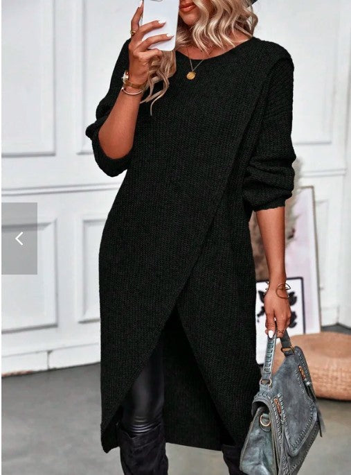 Fina Dam Klänningar Modern Stil Bomull Polyester-3