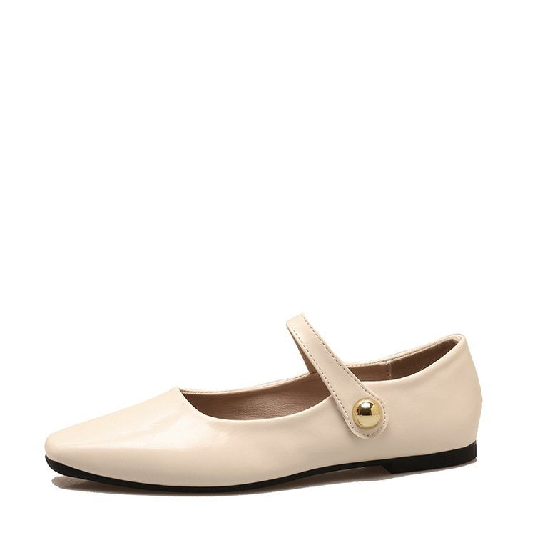 Variant image for Kvinnor Ballerinas Mary Jane Högkvalitativ Syntetisk med Spänne-8