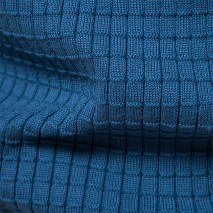 Herrpullover Slim Fit Tidlös Premium Bomull-4