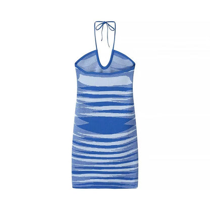 Maxiklänning Dam Modern Wrap Design Lätt Material för Sommar 3