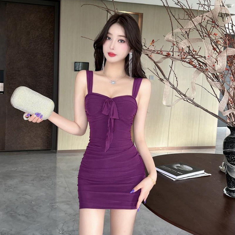 Variant image for Kvinna Bodycon Klänning Off-Shoulder Mesh-7