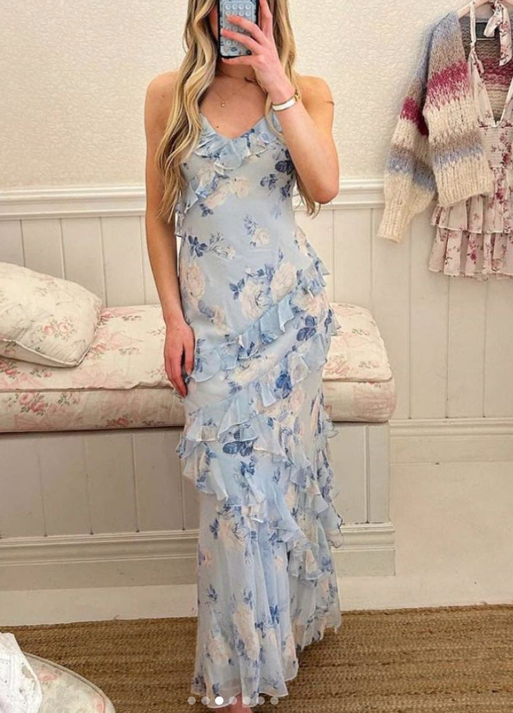 Fina Dam Klänningar Ärmlös Spandex Med Splitt Design-3