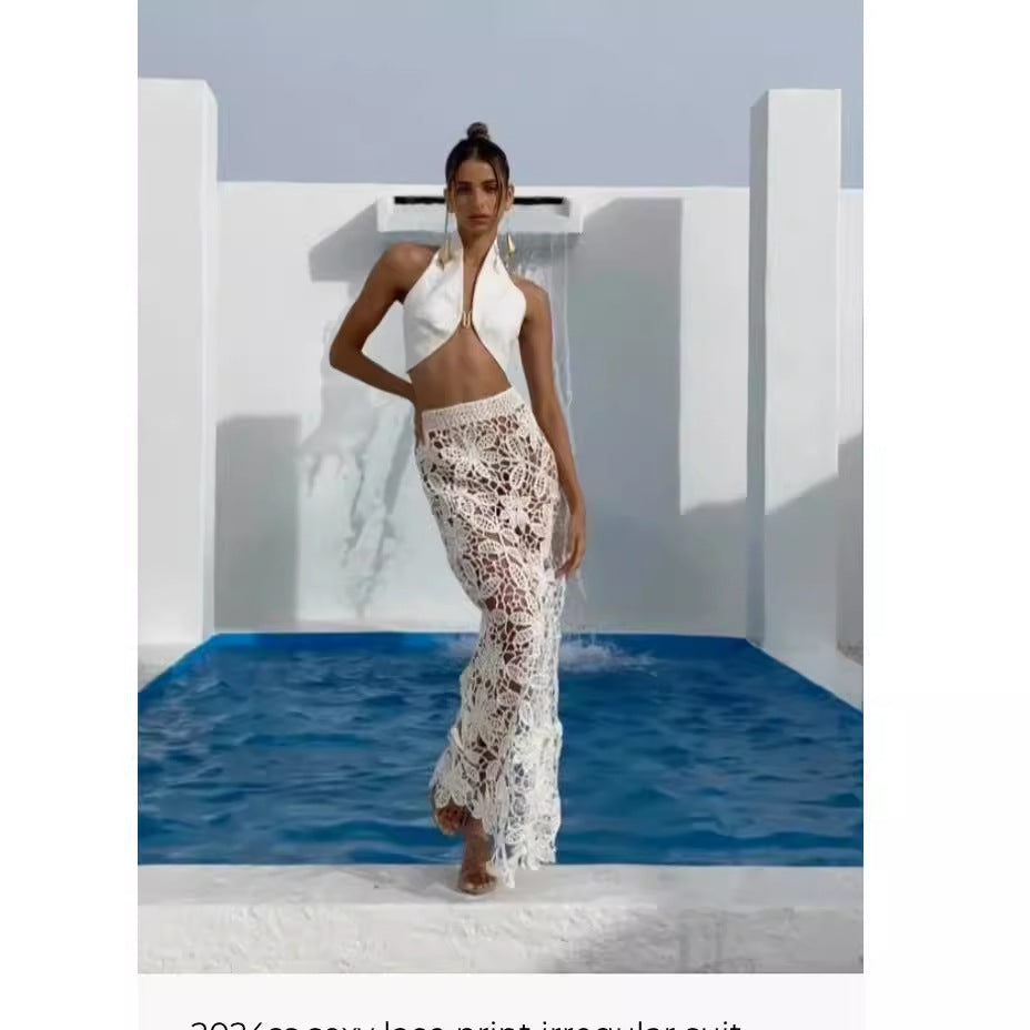 Kvinna A-Line Klänning V-ringning Polyester-3