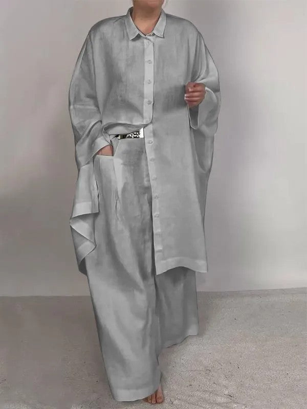 Variant image for Herrbyxor Linnebyxa Casual Set Polyester Spandex-25