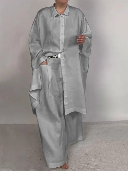 Variant image for Herrbyxor Linnebyxa Casual Set Polyester Spandex-25