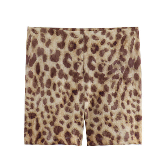 Bermuda Shorts för Kvinnor med Djurtryck – Lätt och Andningsbart Tyg, Avslappnad Passform, Maskintvättbar 1