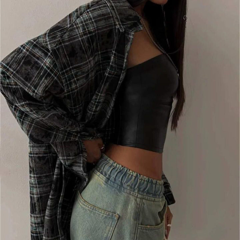Dam Bandeau Top Figurnära Elastiskt Material 2