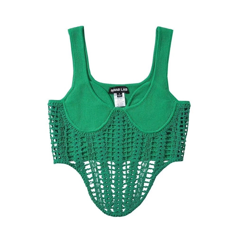 Variant image for Dam Cami Korsett Slim Fit Polyester med Spetsdetaljer-3