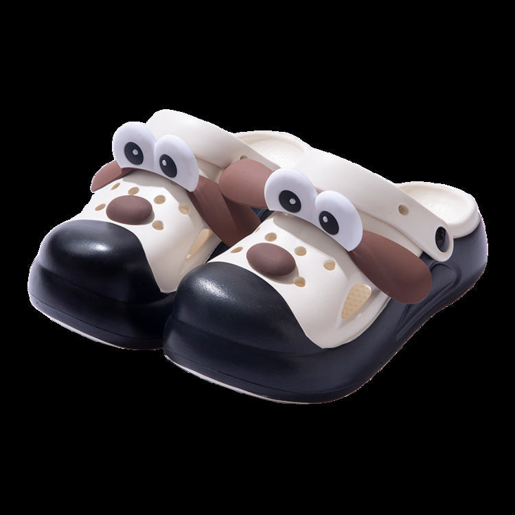 Badskor Dam Djurdesign Lätt Plast med Gummisula för Strand och Pool 9