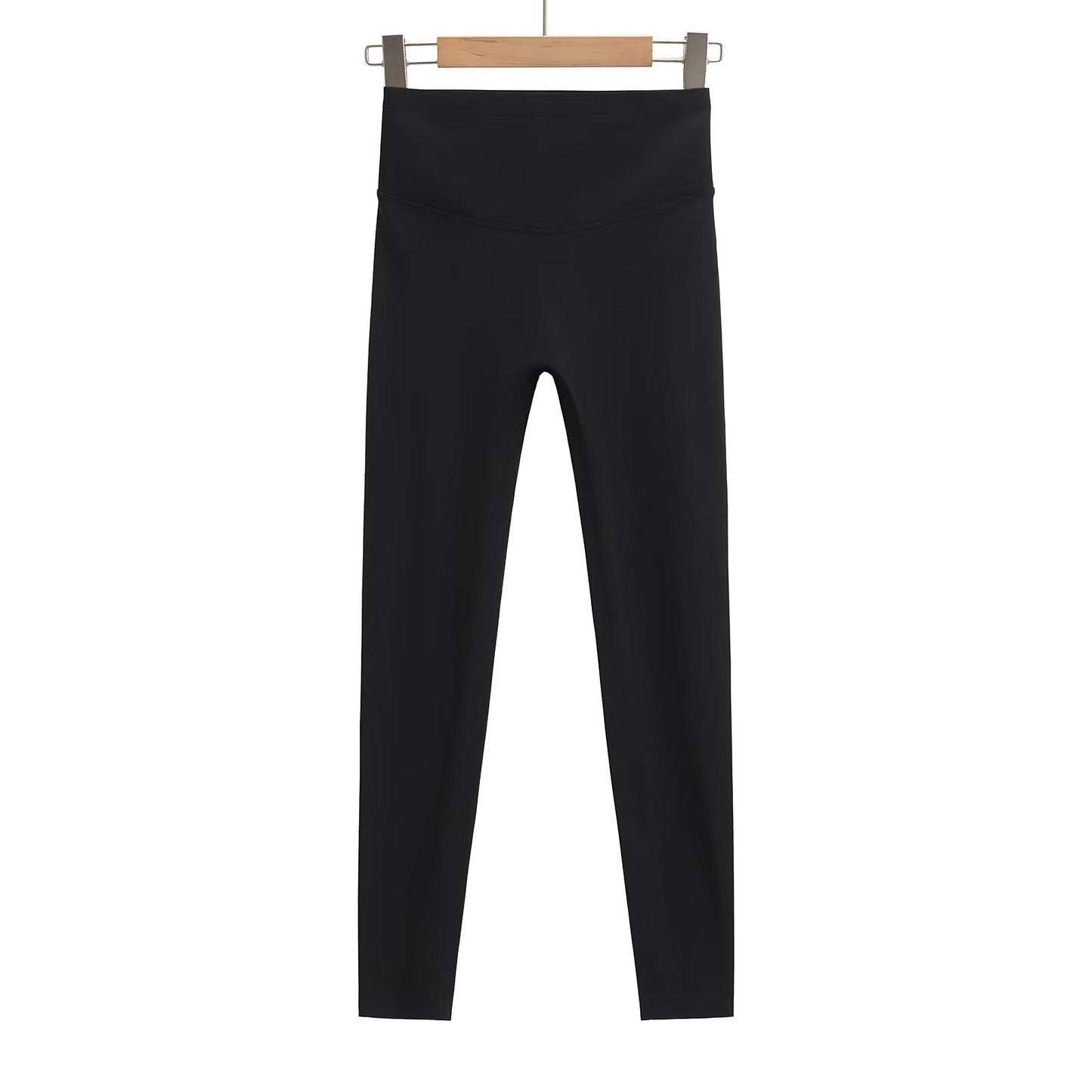 Kvinnors Sport Leggings Högt Midjeband Sömlös Elastisk Tyg 10