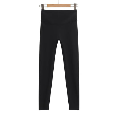 Kvinnors Sport Leggings Högt Midjeband Sömlös Elastisk Tyg 10