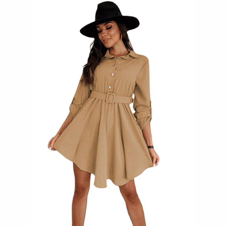 Dam Midi Klänning Asymmetrisk Mjölksilke Elegant-3